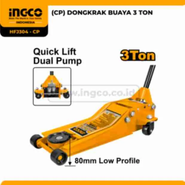 HFJ304 - CP - (CP) DONGKRAK BUAYA 3 TON